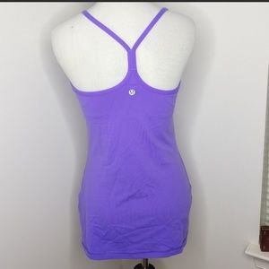 lululemon athletica Tops - Lululemon Power Y Tank Purple lululemon athletica Tops - Lululemon Power Y Tank Purple